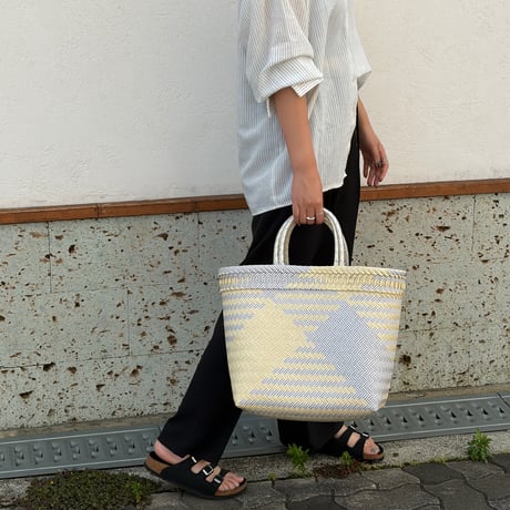 【6月15日(月)〜6月19日(金)発送】 Mekearibag  No.27 (Size L) _Yasashii Purple × Butter