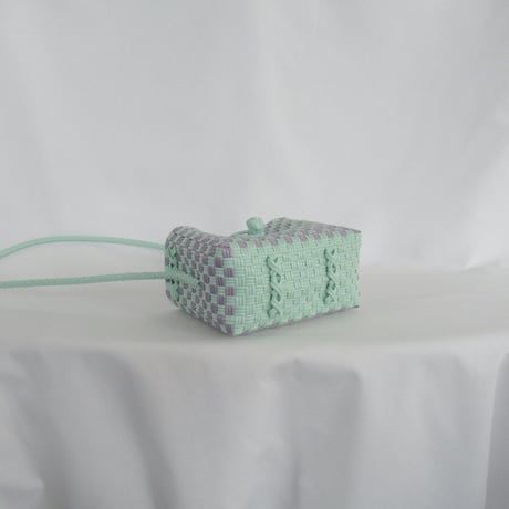 【6月8日(月)〜6月12日(金)発送】 Hello Bag No.19 ' gingham '_Orchid Dew