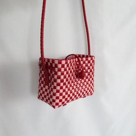 【6月8日(月)〜6月12日(金)発送】 Hello Bag No.13 ' gingham '_Poppy