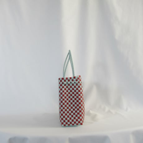 【6月15日(月)〜6月19日(金)発送】 Gummy Bag No.10 (Size: S) ' gingham ' _70's