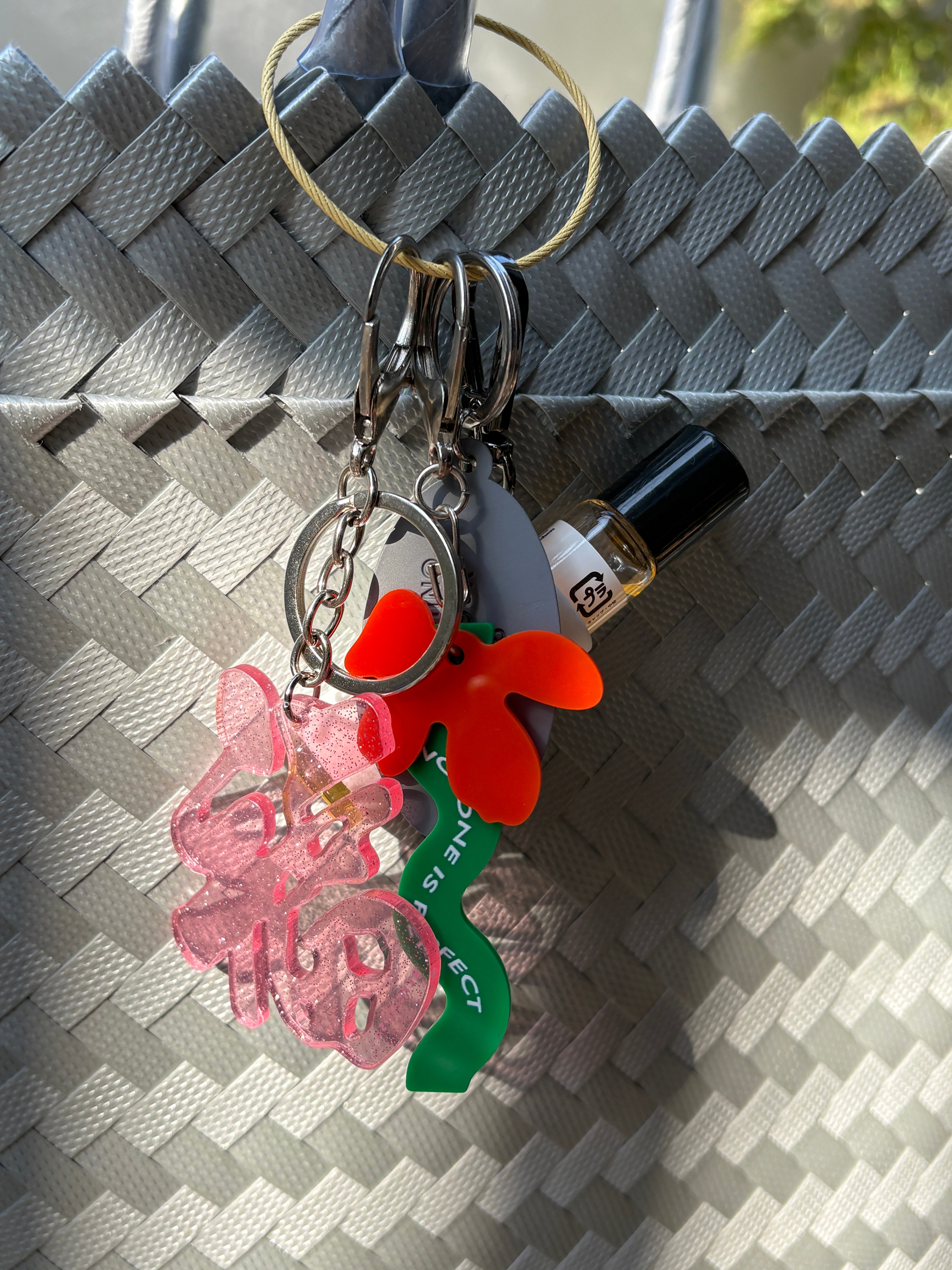 9月24日(木)〜9月25日(金)発送】 Glyph Keychain _福(big) |