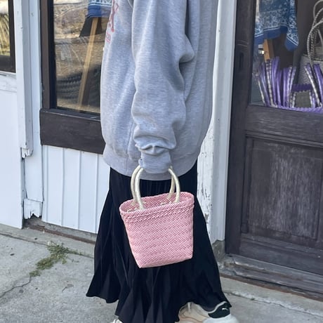 【11月2日(月)〜11月6日(金)発送】 Mekearibag No.1 (Size: XS) _Powder Pink