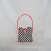 【6月15日(月)〜6月19日(金)発送】 BÉBÉ BAG No.14 ' gingham ' _ Guava