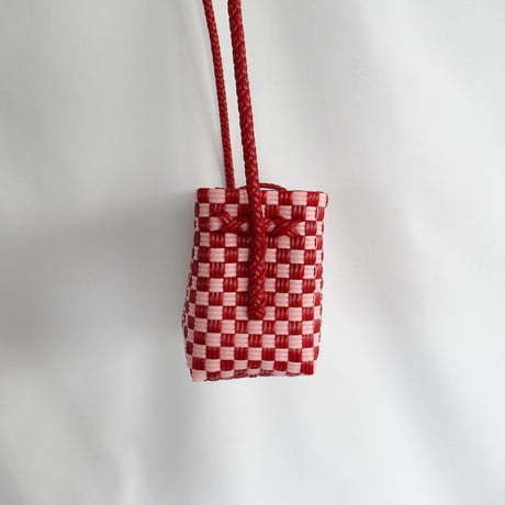 【6月8日(月)〜6月12日(金)発送】 Hello Bag No.13 ' gingham '_Poppy