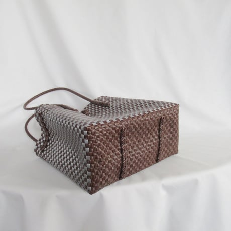 【7月13日(月)〜7月17日(金)発送】 Gummy Bag No.25 (Size: L) ' gingham ' _Urban Taupe