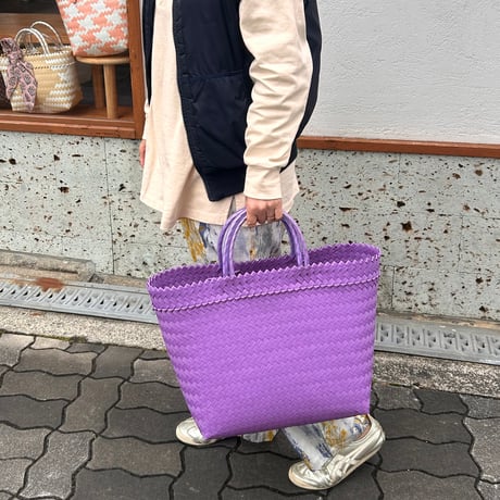 【8月10日(月)〜順次発送】Mekearibag No.38 (Size: L) _Grape Purple