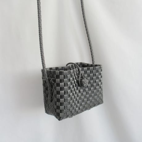 【10月26日(月)〜10月30日(金)発送】 Hello Bag No.17 ' gingham '_Chacoal Clay