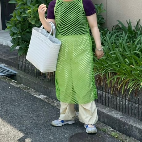 【6月8日(月)〜6月12日(金)発送】 Mekearibag No.23 (Size: L) _Vanilla White
