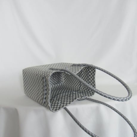 【8月24日(月)〜8月28日(金)発送】 Gummy Bag No.18 (Size: M) ' gingham ' _Silver Obscura