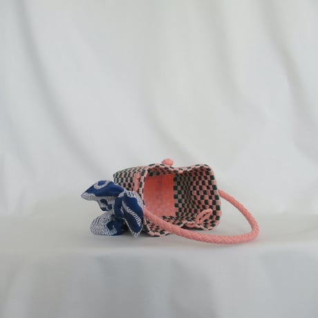 【6月15日(月)〜6月19日(金)発送】 Bag×Handkerchief［I］BÉBÉ BAG _Guava