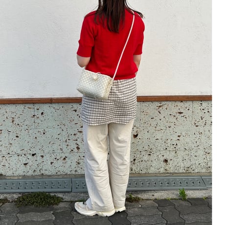 【7月13日(月)〜7月17日(金)発送】 Hello Bag  No.2 _ Pearl