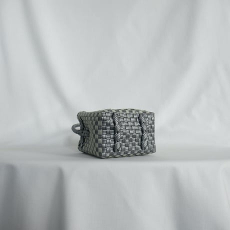 【6月15日(月)〜6月19日(金)発送】 BÉBÉ BAG No.12 ' gingham ' _Silver Obscura