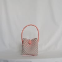 【11月2日(月)〜11月6日(金)発送】  BÉBÉ BAG No.8 ' gingham ' _Cotton Candy