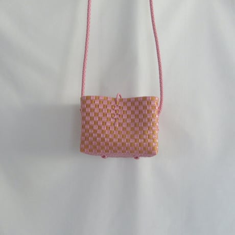 【6月8日(月)〜6月12日(金)発送】 Hello Bag No.17 ' gingham ' _Pink Toffy