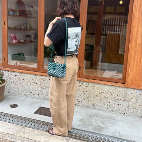 【6月22日(月)〜6月26日(金)発送】 Hello Bag No.30 ' gingham '_ Lotus Pond