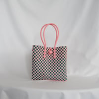 【6月15日(月)〜6月19日(金)発送】 Gummy Bag No.7 (Size: S) ' gingham ' _Guava