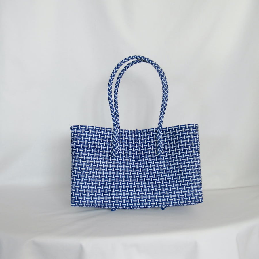 Makigai Bag Shop Boston ボストンバック　トートバッグ　青 Makigai Bag Shop Boston ボストンバック トートバッグ 青