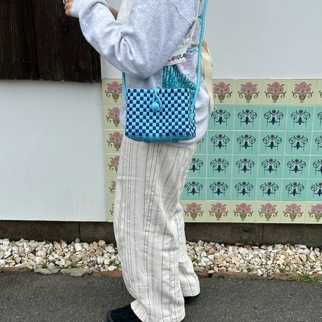 【10月26日(月)〜10月30日(金)発送】 Hello Bag No.7 ' gingham ' _Wave