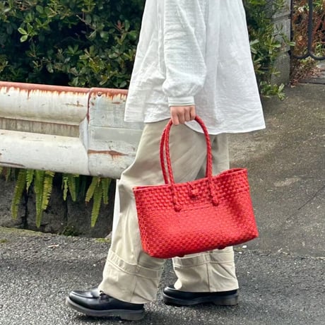 【10月26日(月)〜10月30日(金)発送】 BOSTON BAG No.3 _Cherry Red