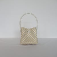【10月26日(月)〜10月30日(金)発送】 BÉBÉ BAG No.14 ' gingham ' _ Custard Fizz