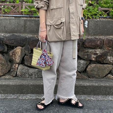 【6月8日(月)〜6月12日(金)発送】 Bag×Handkerchief［B］Mekearibag (Size : XS) _Shizuoka