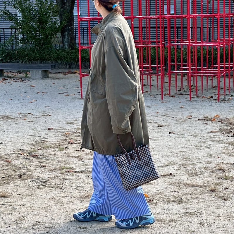 メケアリサ　Gummy Bag Mサイズ gingham 　70's 　新品 メケアリサ gummy 70.s S size メケアリサ Gummy Bag Mサイズ gingham