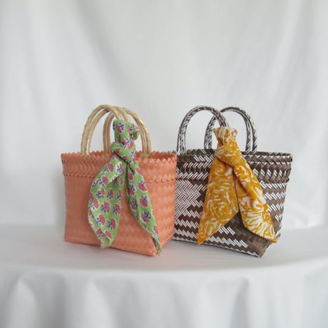 【6月8日(月)〜6月12日(金)発送】 Bag×Handkerchief［C］Mekearibag (Size : S) _Okayama