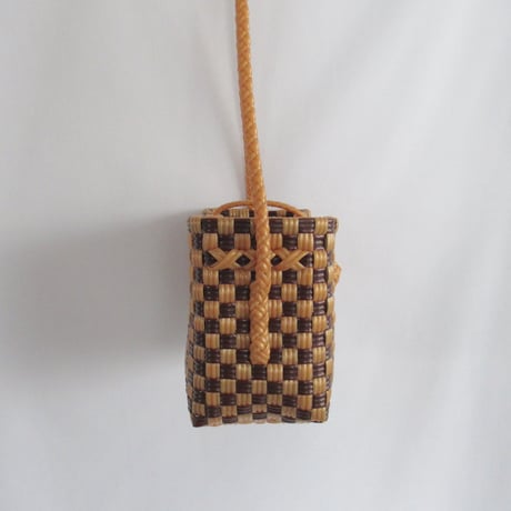 【6月8日(月)〜6月12日(金)発送】 Hello Bag No.16 ' gingham ' _Caramel Mocha