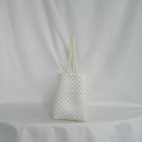【6月8日(月)〜6月12日(金)発送】  BOSTON BAG No.29  'gingham' _ Sugar