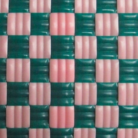 【6月8日(月)〜6月12日(金)発送】 BOSTON BAG No.24  'gingham' _ Guava