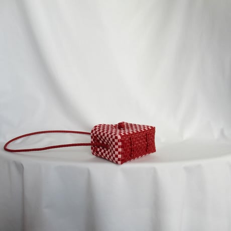 【6月8日(月)〜6月12日(金)発送】 Hello Bag No.13 ' gingham '_Poppy