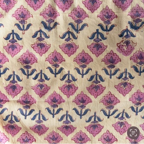 【6月29日(月)〜7月3日(金)発送】 Indian Cotton Handkerchief [L] - SAND77