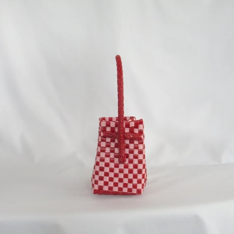 【6月8日(月)〜6月12日(金)発送】 BÉBÉ BAG No.4 ' gingham ' _Poppy