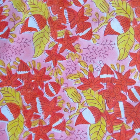 【6月22日(月)〜6月26日(金)発送】  Indian Cotton Handkerchief [I] - DP36