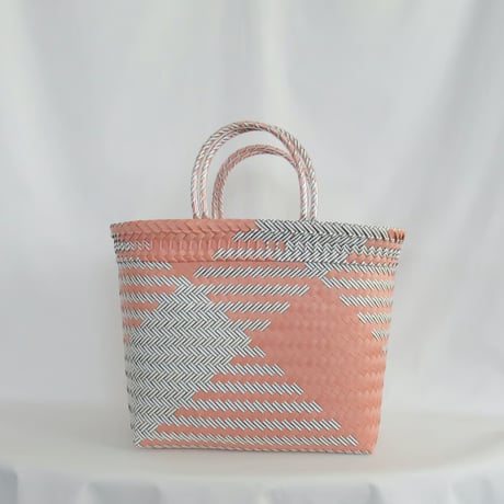 【6月8日(月)〜6月12日(金)発送】 Mekearibag No.25 (Size: L) _Peach × Gomashio