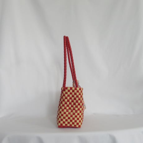 【6月8日(月)〜6月12日(金)発送】 Bag×Handkerchief［I］Panini 'gingham'_Apple Pie
