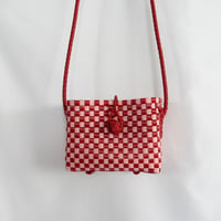 【6月8日(月)〜6月12日(金)発送】 Hello Bag No.13 ' gingham '_Poppy