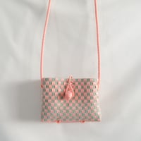 【6月1日(月)〜6月5日(金)発送】 Hello Bag No.22 ' gingham '_ Cotton Candy
