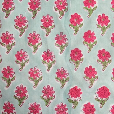 【6月22日(月)〜6月26日(金)発送】  Indian Cotton Handkerchief [A] -PG37