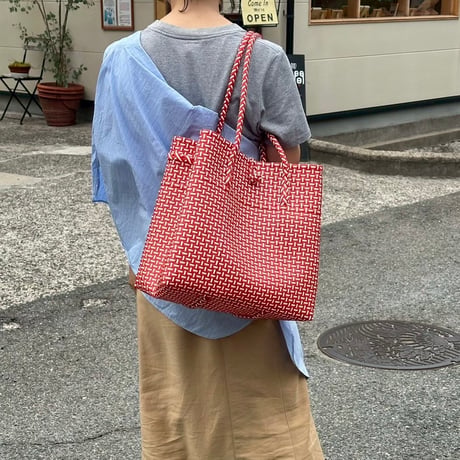 【8月3日(月)〜8月7日(金)発送】 Gummy Bag No.25 (Size: L) _Rose Red (soft)
