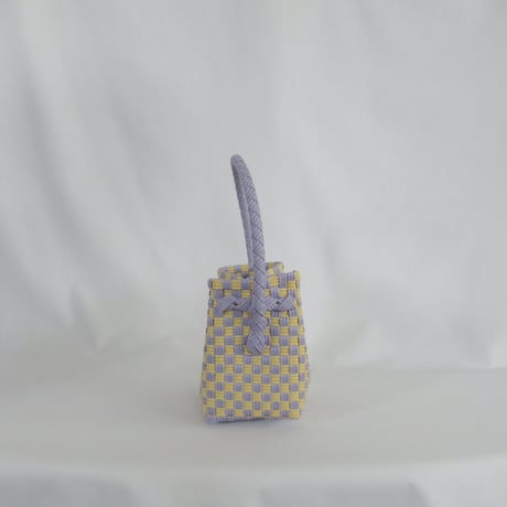【7月13日(月)〜7月17日(金)発送】 BÉBÉ BAG No.6 ' gingham ' _Earl Grey Milk Tea