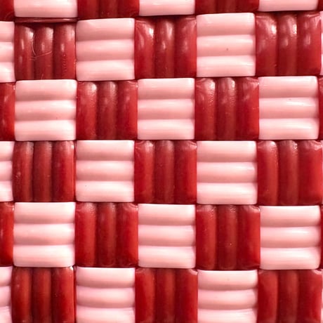 【10月26日(月)〜10月30日(金)発送】 BOSTON BAG No.26  'gingham' _ Poppy