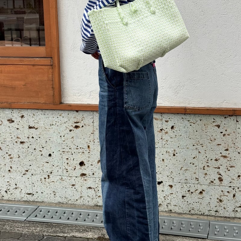 BOSTON Bag ボストンバッグPandan coconut（soft） 5月11日(月)〜5月15日(金)発送】 BOSTON BAG No.12 _Pandan
