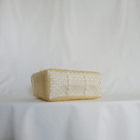 【8月31日(月)〜順次発送】 Gummy Bag No.13 (Size: S) ' gingham ' _Custard Fizz