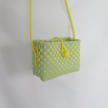 【6月8日(月)〜6月12日(金)発送】 Hello Bag No.27 ' gingham '_Lemongrass