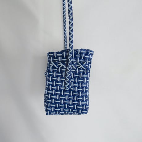 【6月8日(月)〜6月12日(金)発送】  Hello Bag  No.8 _Koiai Blue