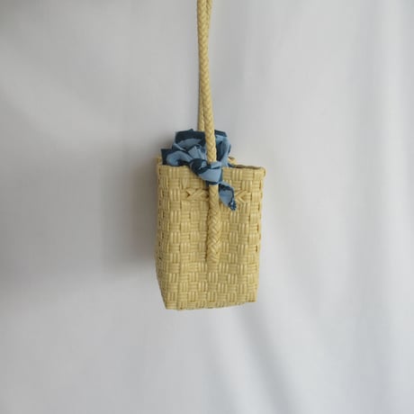 【6月22日(月)〜6月26日(金)発送】 Bag×Handkerchief［I］Hello bag _ Custard
