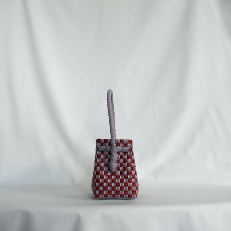 【6月15日(月)〜6月19日(金)発送】 BÉBÉ BAG No.11 ' gingham ' _Humid Cherry