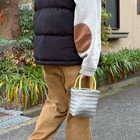 MEKEARISA GUMMY BAG Brown Mサイズ MEKEARISA