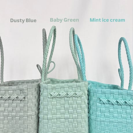 【8月10日(月)〜順次発送】 Gummy Bag  No.13 (Size: M) _Mint ice cream